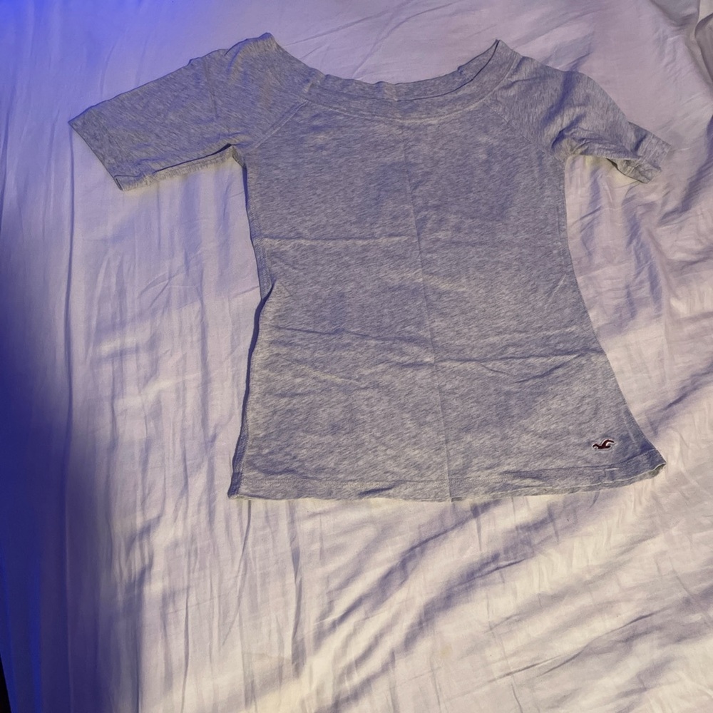 Off the shoulder vintage hollister shirt midi sleeve